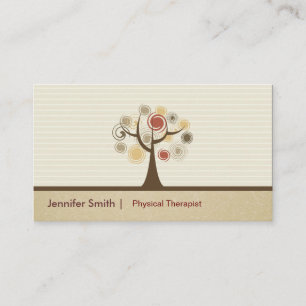 Physical Therapist Appointment - Elegant Natural Card