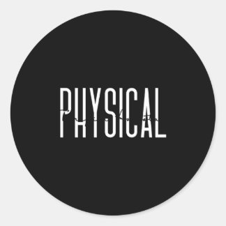 Physical Therapist Assistant Pta Physical Therapy  Classic Round Sticker