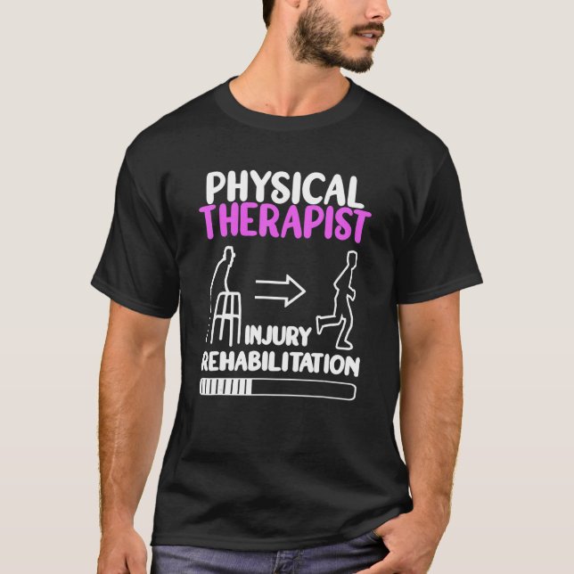 Physical Therapist cute PT Physical Therapy  for w T-Shirt (Front)