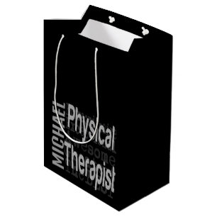 Physical Therapist Extraordinaire CUSTOM Medium Gift Bag
