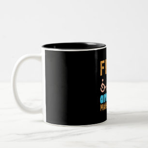 Physical Therapist-Fixing Pains and Making Gains  Two-Tone Coffee Mug