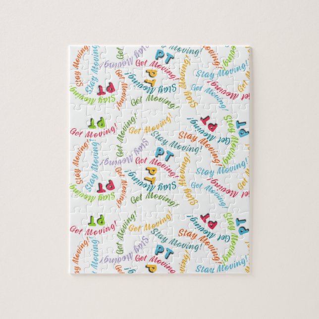 Physical Therapist Fun Jigsaw Puzzle (Vertical)