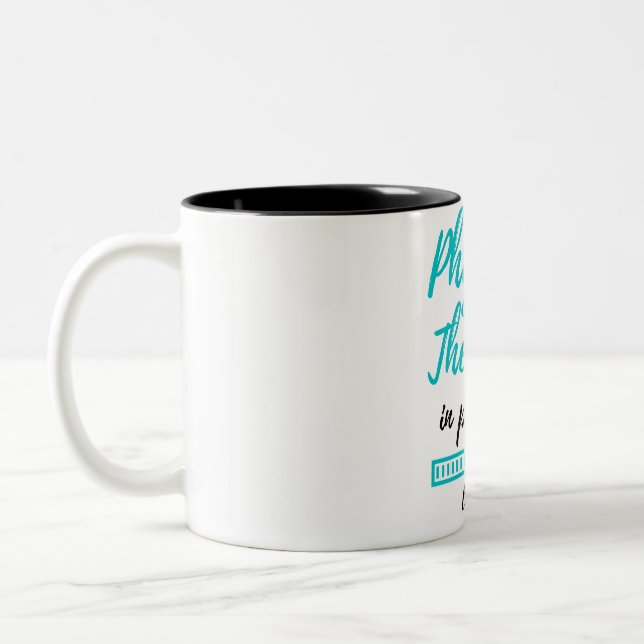 Physical Therapist In Progress 2 Two-Tone Coffee Mug (Left)