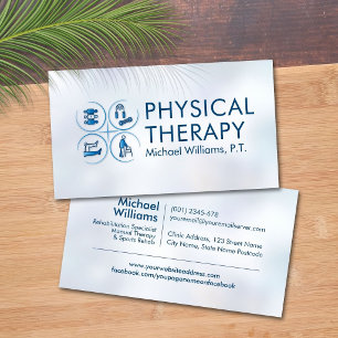 Physical therapist - Physiotherapy  Business Card