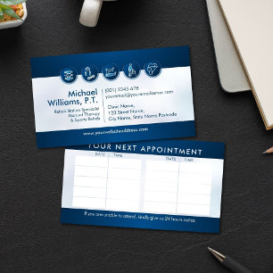 Physical therapist - Physiotherapy  Business Card