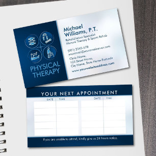 Physical therapist - Physiotherapy  Business Card