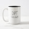 Physical Therapist PT Modern Minimalist Mug