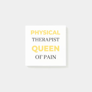 Physical Therapist Queen Of Pain 2 Post-it Notes