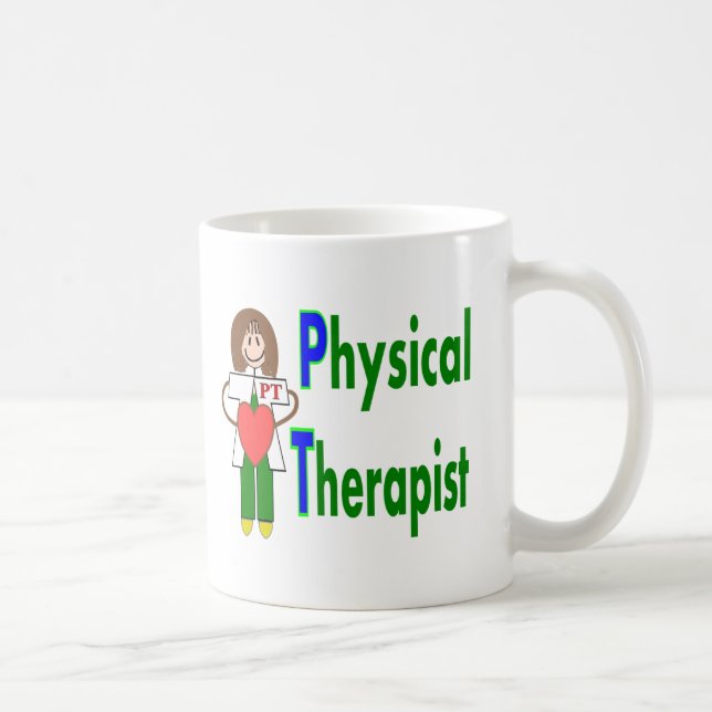 Physical Therapist T-shirts and Gifts Coffee Mug (Right)