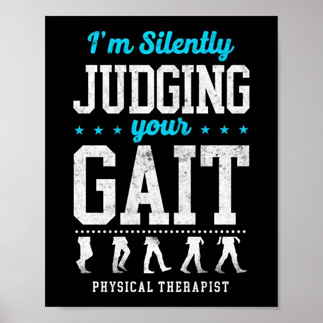 Physical Therapist Therapy Assistant Vintage I'm Poster (Front)