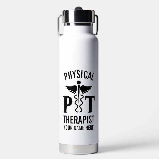 physical therapist water bottle  (Front)