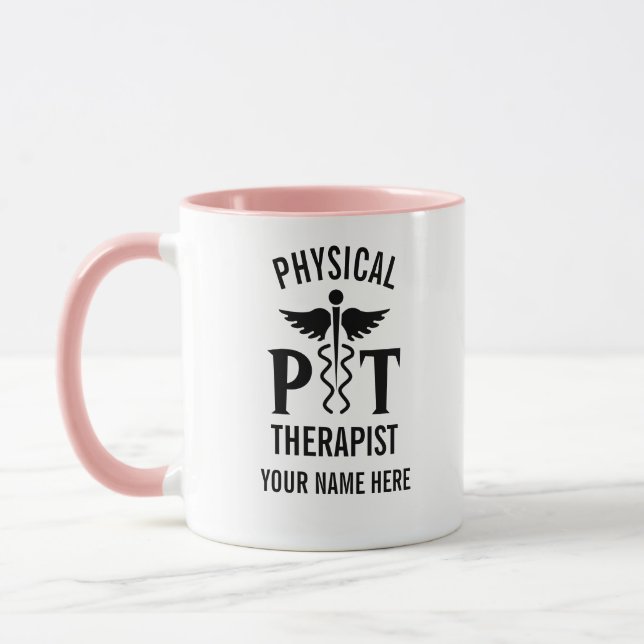 physical therapist water bottle mug (Left)