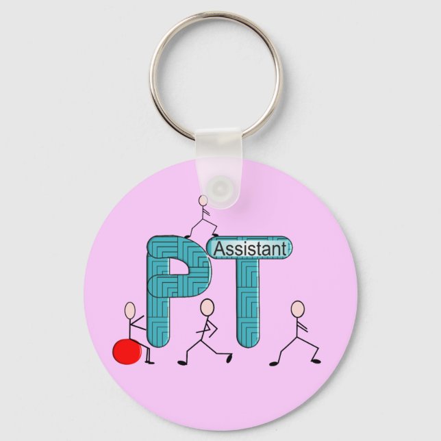 Physical Therapy Assistant Gifts Key Ring (Front)