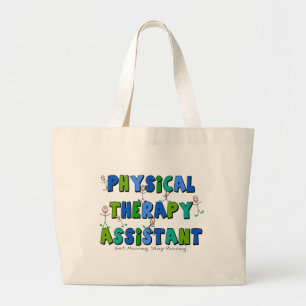 Physical Therapy Assistant Gifts Large Tote Bag