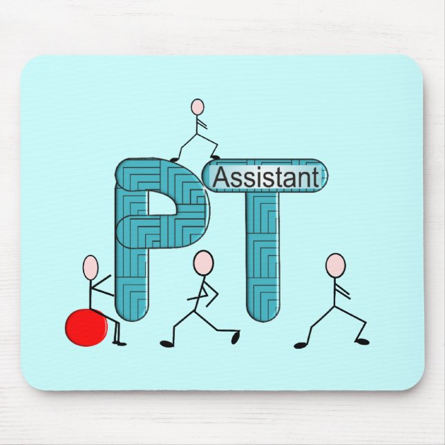 Physical Therapy Assistant Gifts Mouse Pad (Front)
