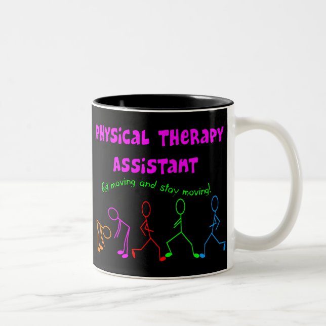 Physical Therapy Assistant Gifts Two-Tone Coffee Mug (Right)