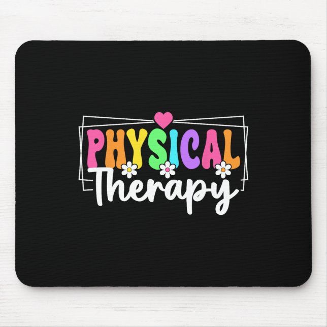 Physical Therapy Back To School Physical Therapist Mouse Pad (Front)