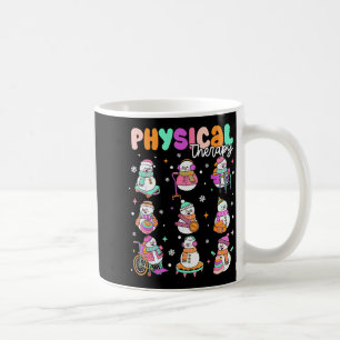 Physical Therapy Christmas Shirt Pt Christmas Snow Coffee Mug