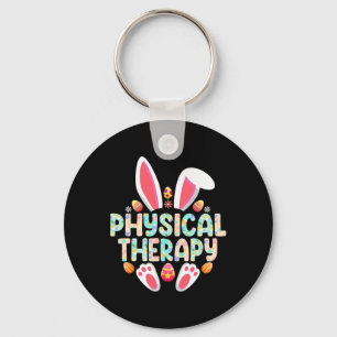 Physical Therapy Easter Bunny Physical Therapist  Key Ring
