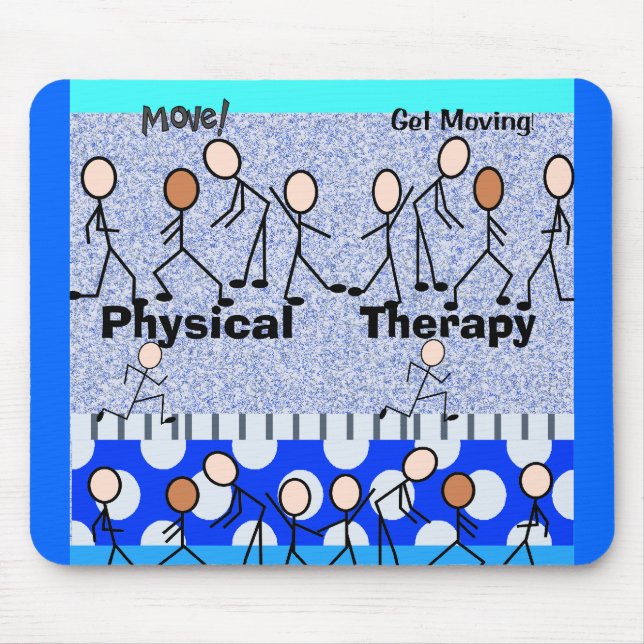 Physical Therapy Employee Gifts Mouse Pad (Front)