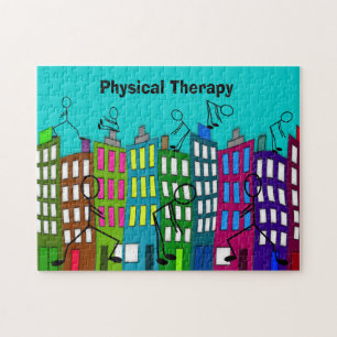 Physical Therapy Gifts Jigsaw Puzzle