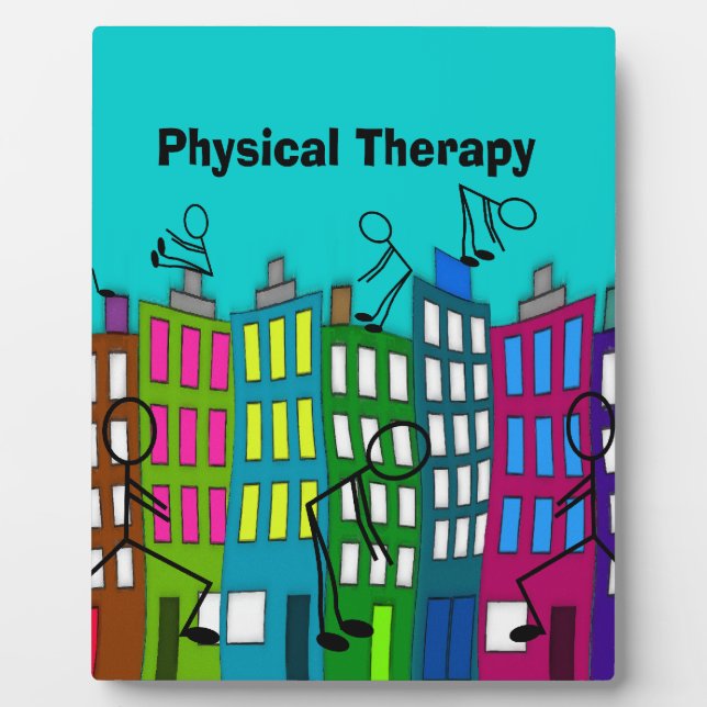 Physical Therapy Gifts Plaque (Front)