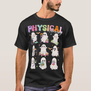 Physical Therapy Halloween Boo Ghost Spooky Season T-Shirt