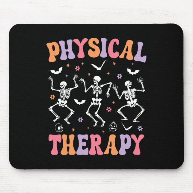 Physical Therapy Halloween Fun Physical Therapist  Mouse Pad (Front)