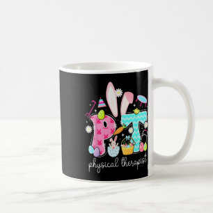 Physical Therapy Happy Easter Bunny Eggs Pt Therap Coffee Mug