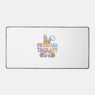 Physical Therapy Happy Easter Bunny Eggs PT Therap Desk Mat