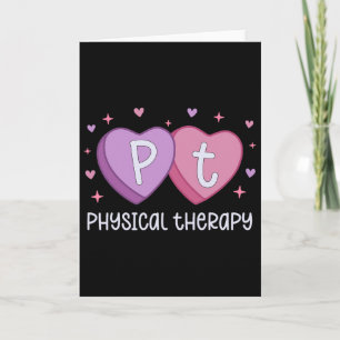Physical Therapy Nurse Valentine's Candy Nursing S Card
