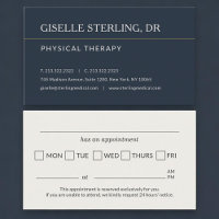Physical Therapy Office Appointment Reminder
