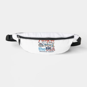 Physical Therapy Party in the USA Vintage T-Shirt_ Bum Bags