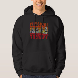 Physical Therapy Retro Physician Squad Therapist Hoodie