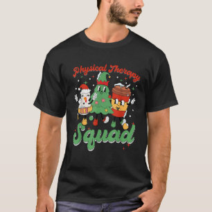 Physical Therapy Squad Xmas Therapy Team Merry Slp T-Shirt