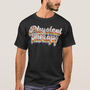 Physical Therapy Therapist Assistant Retro Vintage T-Shirt