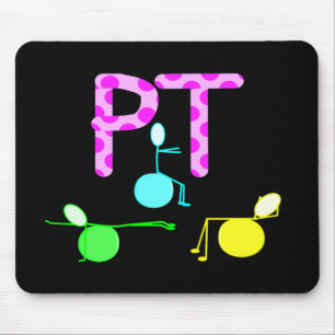 Physical Therpist Gifts With Unique Graphics Mouse Pad