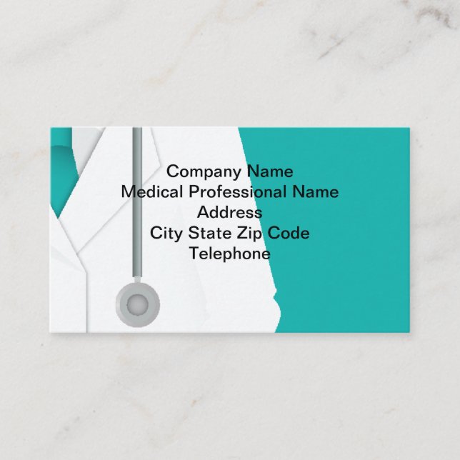 Physician Appointment Reminder Card (Front)