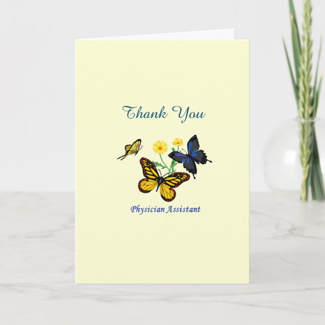 Physician Assistant BTFL Thank You Card (Front)