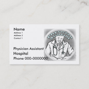 Physician Assistant Business Cards