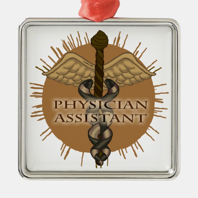 Physician Assistant Caduceus ornament (Front)