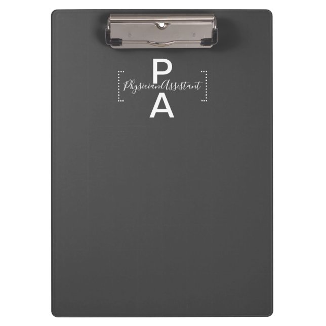 Physician Assistant Clipboard (Front)