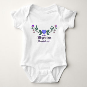 Physician Assistant Cross Stitch Baby Bodysuit