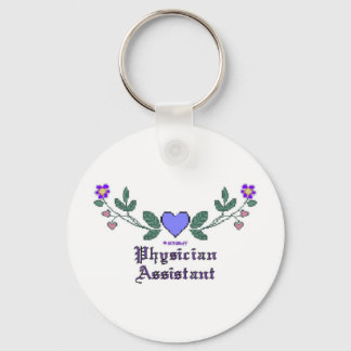 Physician Assistant Cross Stitch Key Ring