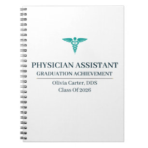 Physician Assistant Custom Name Since Year Notebook