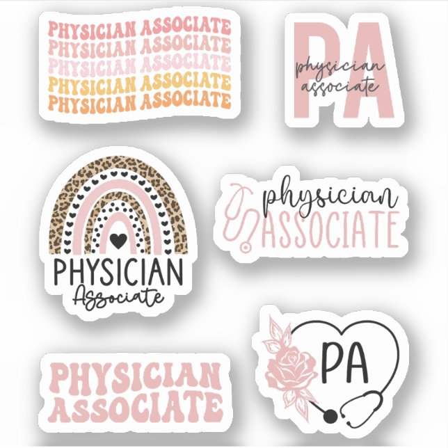Physician Assistant, Cute Physician Associate Pack (Front)