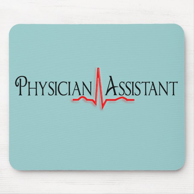 Physician Assistant Gifts, QRS Design Mouse Pad (Front)