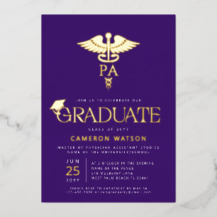 Physician Assistant Graduate PA School Graduation