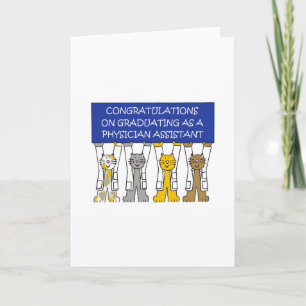 Physician Assistant Graduation Congratulations Card