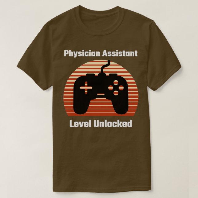 Physician Assistant Level Unlocked Gift Classic TS T-Shirt (Design Front)